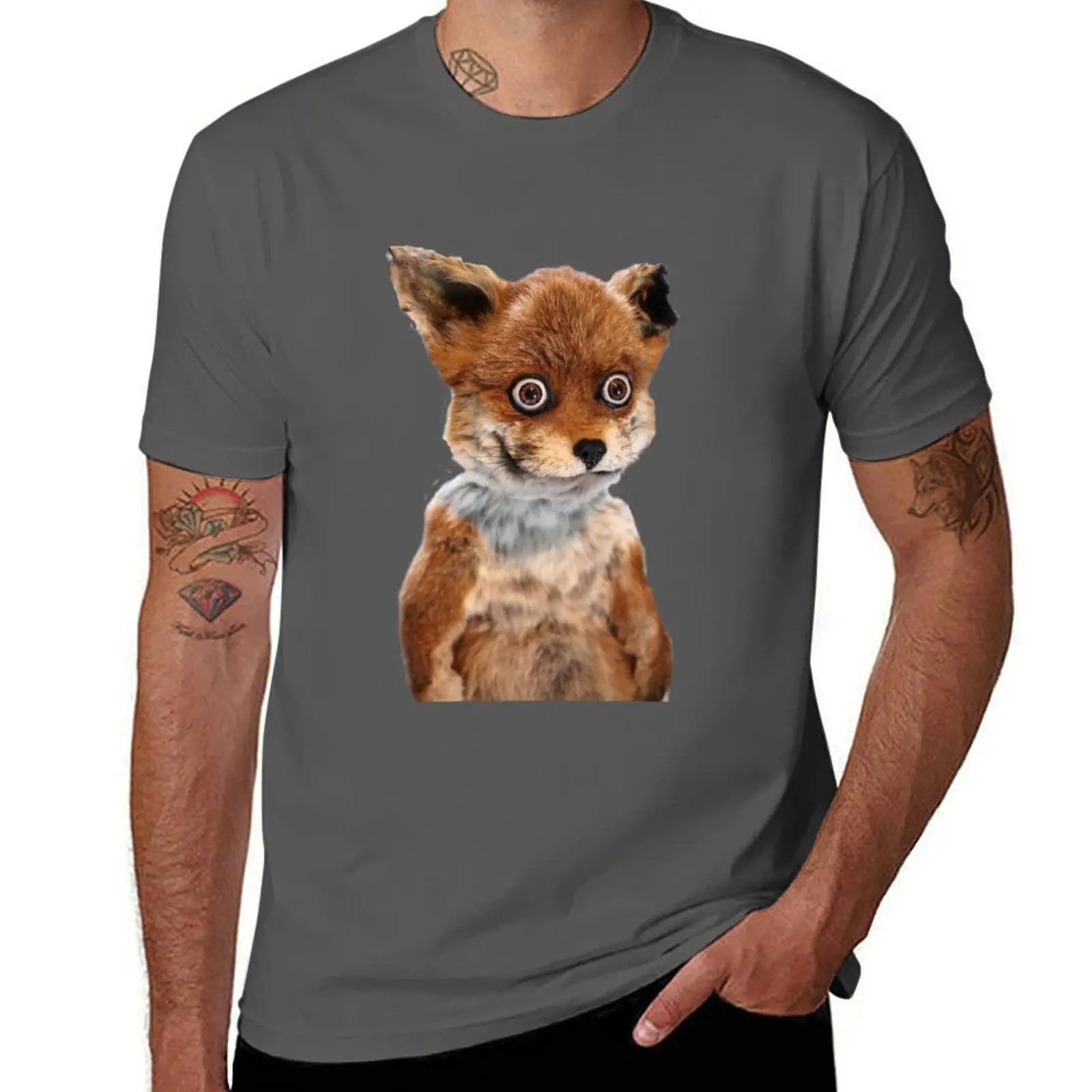 

GEOFF STONED FOX TAXIDERMY MEME ADELE MORSE T-Shirt summer clothes quick-drying plus sizes mens t shirt graphic 4XL
