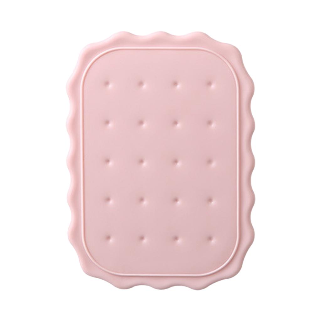 Adorable Cookie Folding Mirror Mini Portable Pink/Yellow Makeup Mirror with Comb Cute Travel Pocker Mirror for Girls