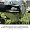 2 PCS Rear Chain Adjusters, Motorcycle Rear Chain Axle Adjusters Replaces 95014-10010, Metal Chain Tensioner for CT70 XR75 XR50R CRF80F CRF100F XL75,