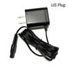 2-Prong Charger EU US Plug Power Adapter For Andis 17170 17205 Electric Shaver Trimmer Accessaries