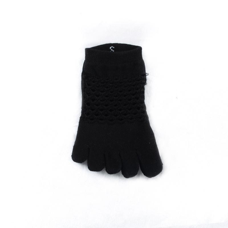 

1 пара носков для пилатеса, дышащие хлопковые носки для занятий йогой в помещении, носки для фитнеса, носки для пола, короткие носки, нескользящие сетчатые носки