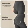 Women's Black Fleece-Lined Pantyhose: Thick, Slimming, Hip-Lifting Leggings for Autumn/Winter