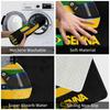 Ayrton Senna Racing Driver Front Floor Door Entrance Mat Indoor  Bath Kitchen Doormat Toilet Carpet Rug