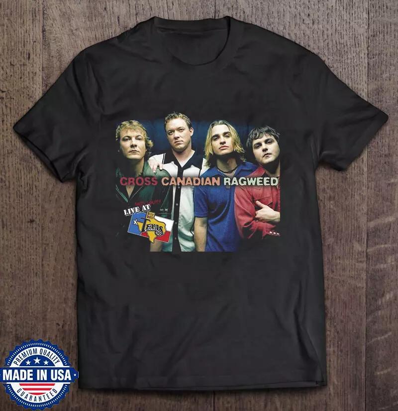 Cross Canadian Ragweed New T-Shirt All Size Reunion Tour Music 2025 Unisex T-Shirt S
