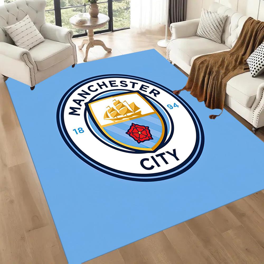 Manchester City Floor Rug Office Rug Perfect For Kitchen Dormitory Study Room Decorate Room Antislip Rug Office Home Decor Wedding Party Gift