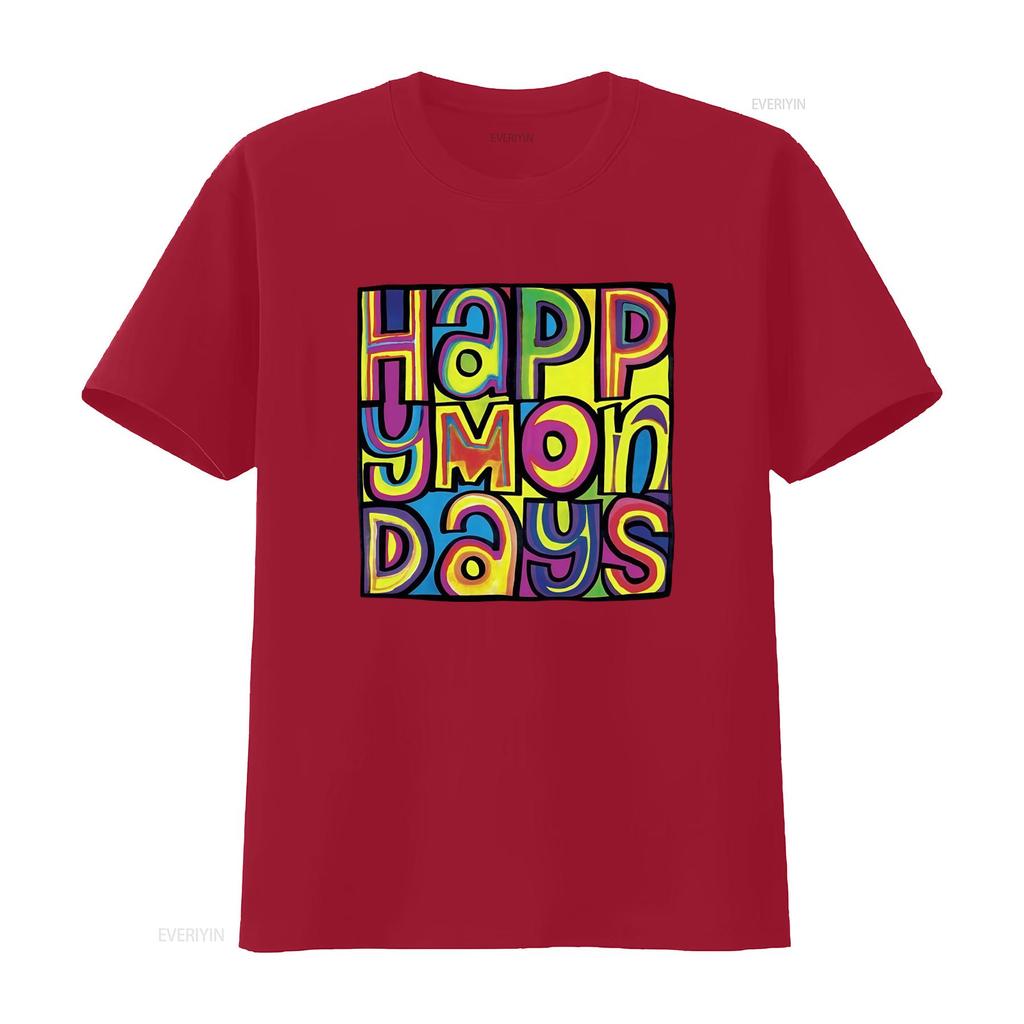 Vintage Y2K Happy Mondays English Indie Rock Band Promo Music T Shirt Size M Vintage Washed Stretched Streetwear Homme