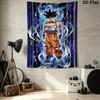 Son Goku Wall Tapestry Aesthetic Wall Hanging Printed Fabric Blanket Decorative Tapestries For Bedroom Living Room Home Decor
