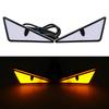 Motorcycle License Plate Screw Light Triangular Devil Eye Modified General Motorcycle Decorative Accessories Car Light