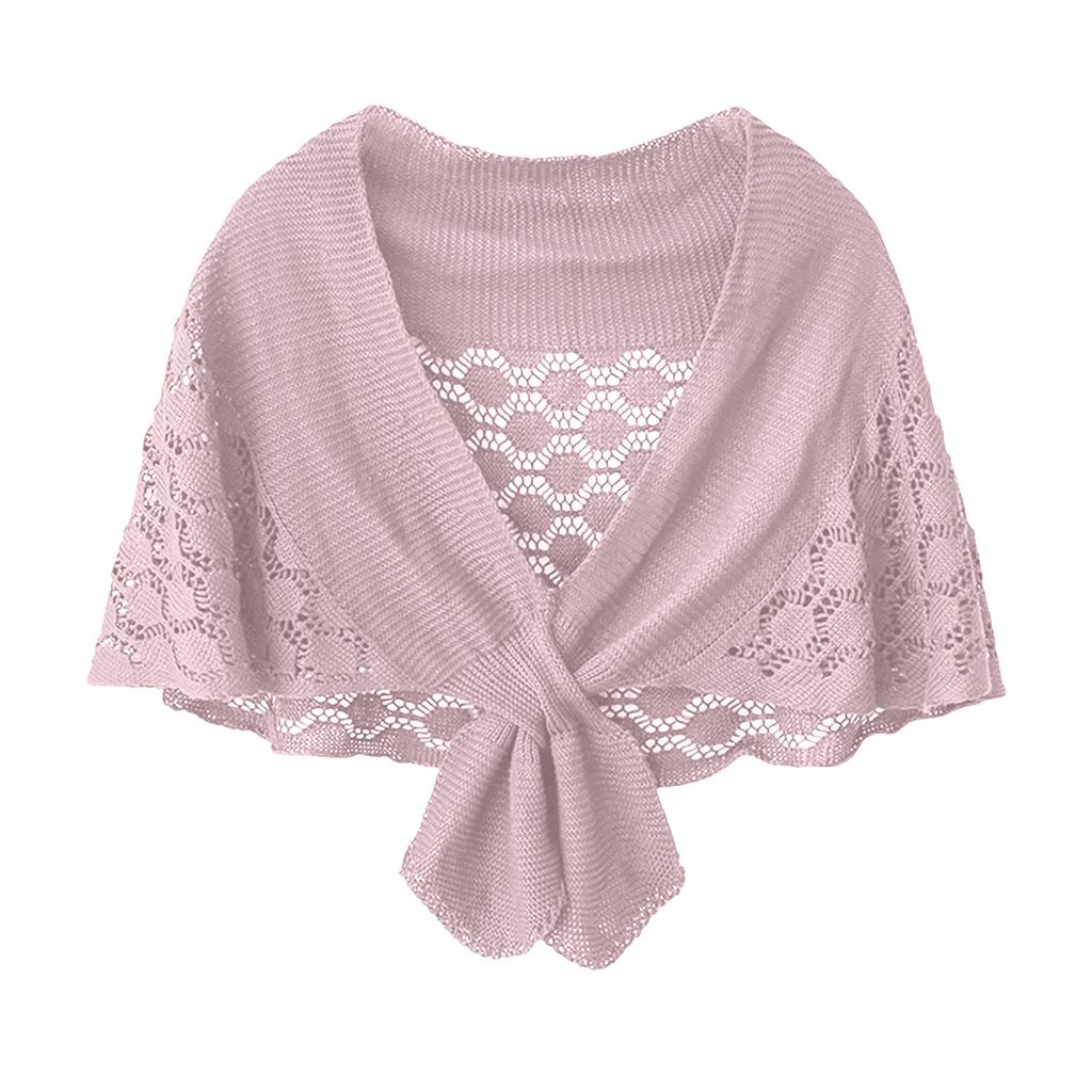 Ladies' Fashion Knitted Small Shawl Sunscreen Decoration Universal Scarf Shawl