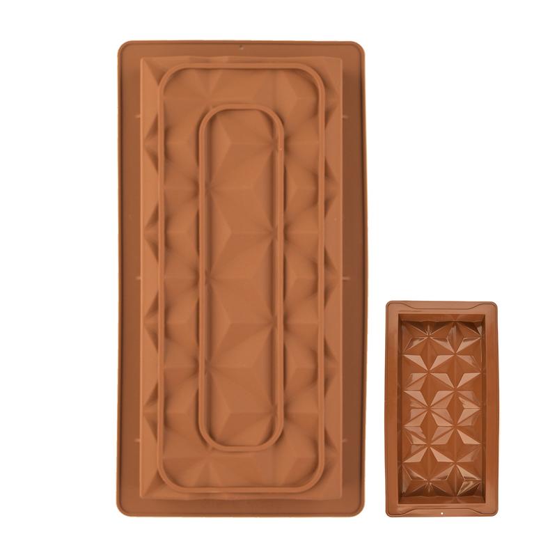 

Silicone Chocolate Bar Molds Multipurpose Non-Stick Reusable Kitchen Deep Chocolate Mold Cheesecake Pudding Butter Mould United States