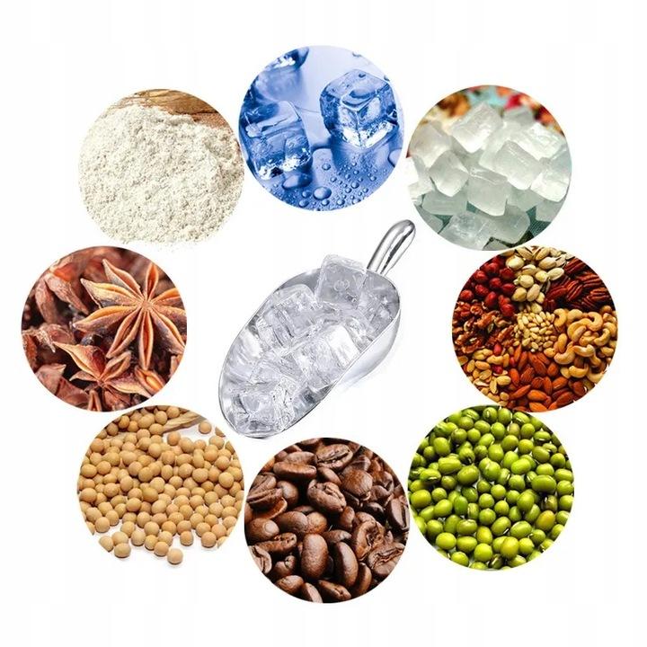 Stainless Steel Kitchen Scoop - for Ice, Bulk Products, Food and Feed