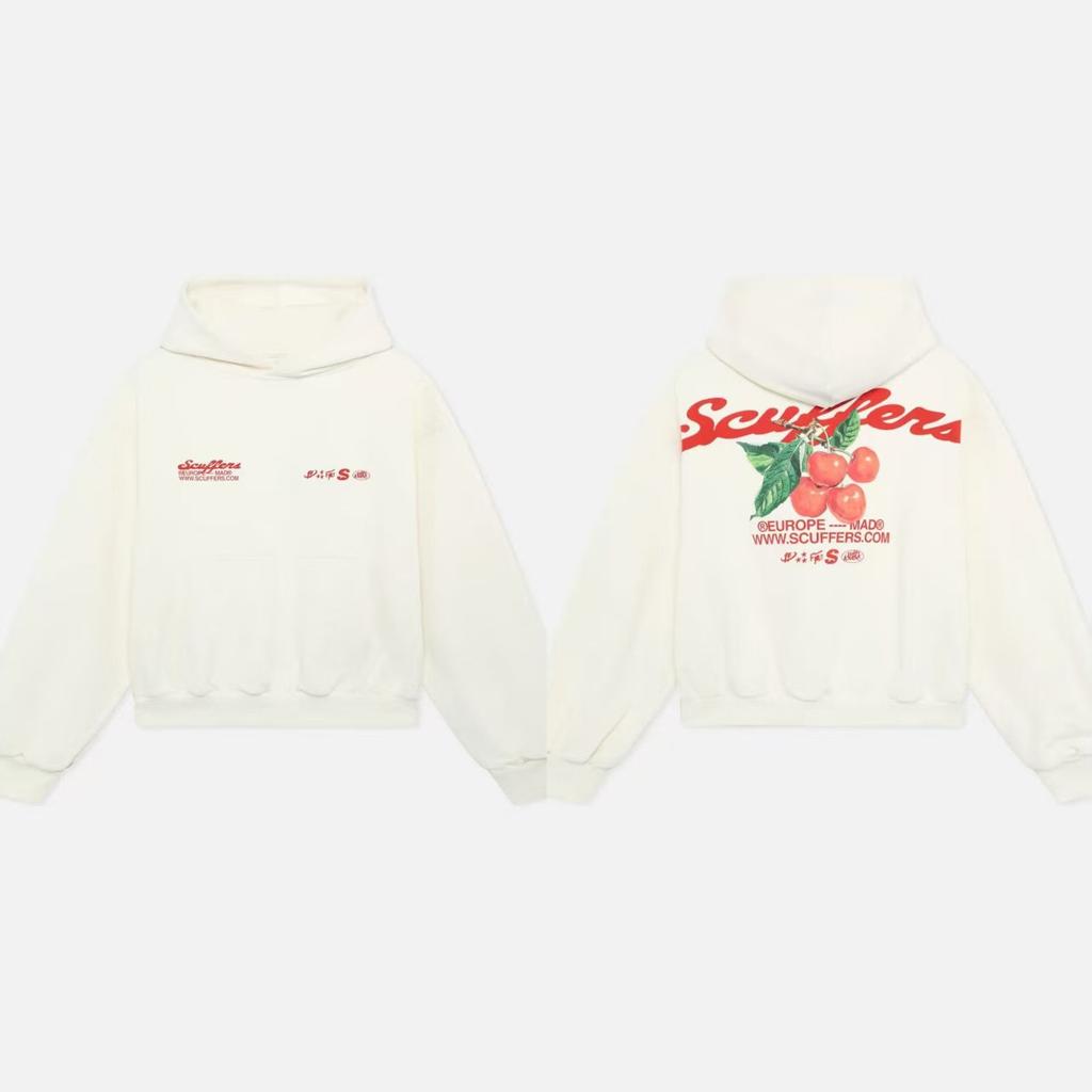 VibeStreet American Retro Casual Loose Trendy Brand Letter Hoodies Jackets Harajuku Aesthetics Punk Simple Versatile Classics Hoodies