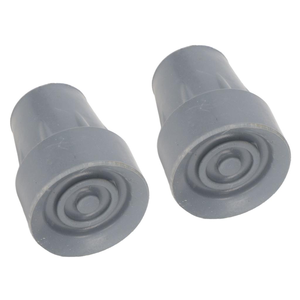2 Stück Krückenkappen Ersatz Innendurchmesser 19mm Krücken Gehstock Zubehör für Schwerlaststock Gummipolster