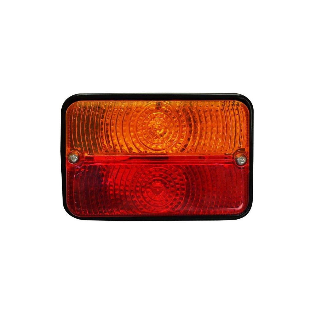 APSMOTIV Blinker Front Side Indicator Lamp & Tail Lights Set with Bulb For Massey Ferguson Deutz Fahr Tractor 1673840M91 1673841M91 1678580M91