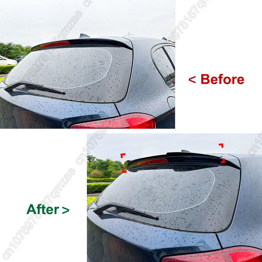 Hatchback Rear Roof Spoiler For BMW 1 Series F20 F21 2011-2020 120i 118im 135i 116i M135 M140 Black Rear Roof Lip Spoiler Wing TKJLP1