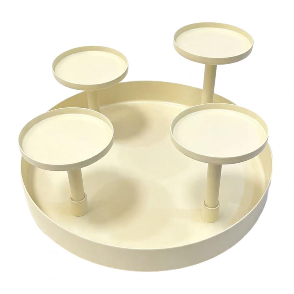 4 Pillar Tiered Candle Stand Christmas Wedding Dining Table Fireplace Mantel Holiday Home Decor Metal Pillar Candle Holder