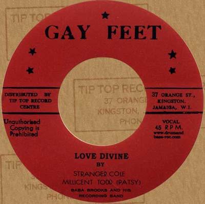 

7inch Record PATSY TODD, BABA BROOKS & HIS THE B - Love Divine / A Toast To James Bond NONE Gay Feet 2009 Japan Reggae, Ska & Dub Used