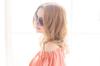 GLADELI Dark Brown Brown Sunglasses with Leather by Sabae Planning G91-89A Extract/Half Women's (Oval Temples)