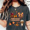 Comfort Colors® Pumpkin Latte T-Shirt, Mickey Pumpkin Shirt, Pumpkin Cake Shirt, Pumpkin Season Shirt, Halloween Fall Shirt