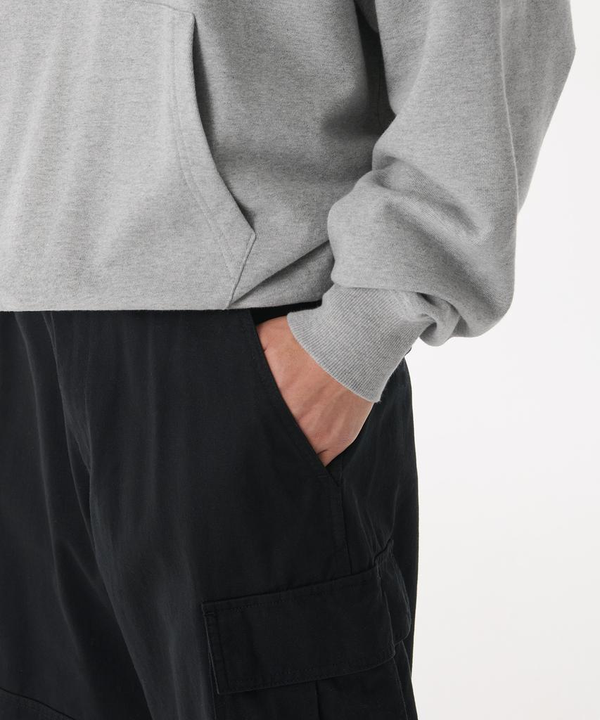 Musinsa Standard Cotton Wide Multi-Pocket Cargo Pants [Black]
