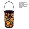 Solar Sunflower Garden Lantern Metal Outdoor Hanging Light Waterproof Energy-Saving Tabletop Light for Patio Pathway Decor