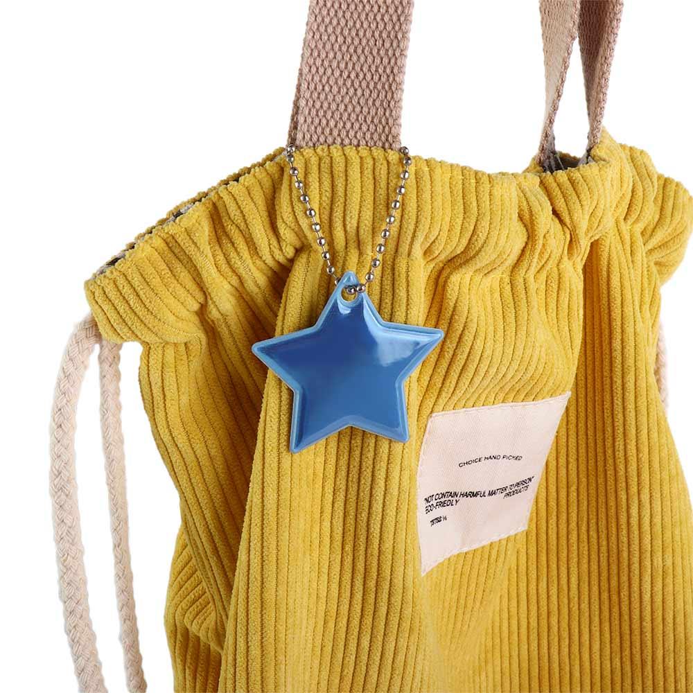 Visible Safety Safety Reflector Star Reflective Pendant Reflector Keyrings Reflective Bag Pendant