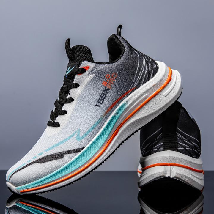 Four Seasons New Men's Shoes Sneakers Fashion Trend Comfortable Breathable Soft Sole Running Shoes Trendy Men's Shoes
