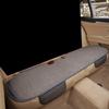 1Pcs Car Breathable Flax Seat Cover Four Seasons Universal Front Seats Protector Cushion Auto Interior Chair Protect Covers Kit