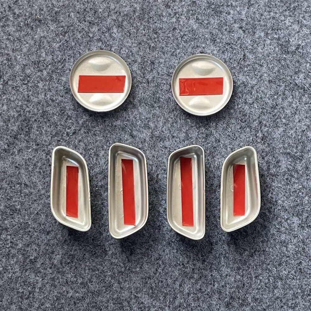 For 2023-2024 Mazda CX-50 CX-90 Seat Adjust Switch Trim Cover Chrome Matte