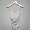 Dongdaemun Slim Backless Camisole with Chest Pads - Sexy and Pure Design for Women