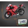 1/12 YAMAHA YZF-R1 Alloy Racing Motorcycle Model Diecast Street Sports Motorcycle Model Simulation Sound Light Kids Toys Gift