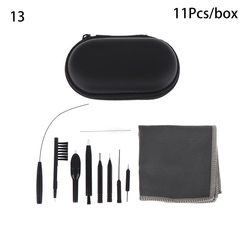 1 Set Hearing Aid Cleaning Tool Hearing Aids Cleaning Kit Brush Vent Cleaner Cleaning Wire With Magnet And Wax Loop Cleaning Set