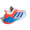 adidas Adizero Ubersonic 4 M Heat White Blue Rush Solar Red Herren Sneaker Cloud-White GY3317