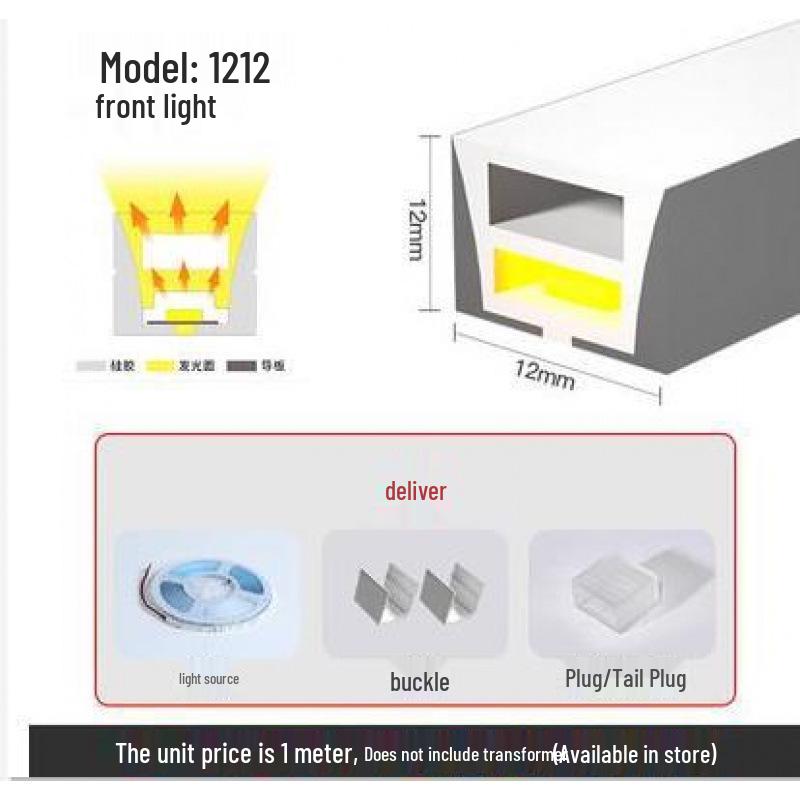 Flexible Silicone LED Strip Light for Concealed Ceiling