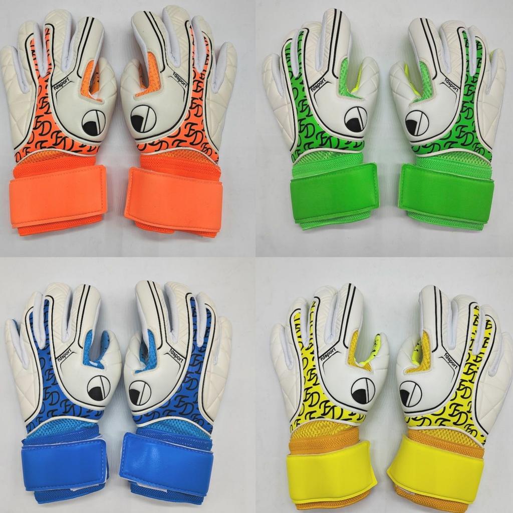 Barn Vuxna Premierkvalitet 4 mm Latex Målvaktshandskar Tonåringar Studenter Skol Fotboll Tjocka Handskar Fotbollsmatch Målvaktshandske