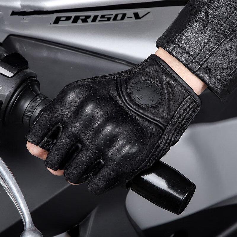 Lishi Summer Retro Motorcycle Riding Gloves