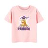 Potdemiel Summer New Pikachu Print Childrens Cotton TShirt Boys and Girls Comfortable and Breathable Childrens TShirt