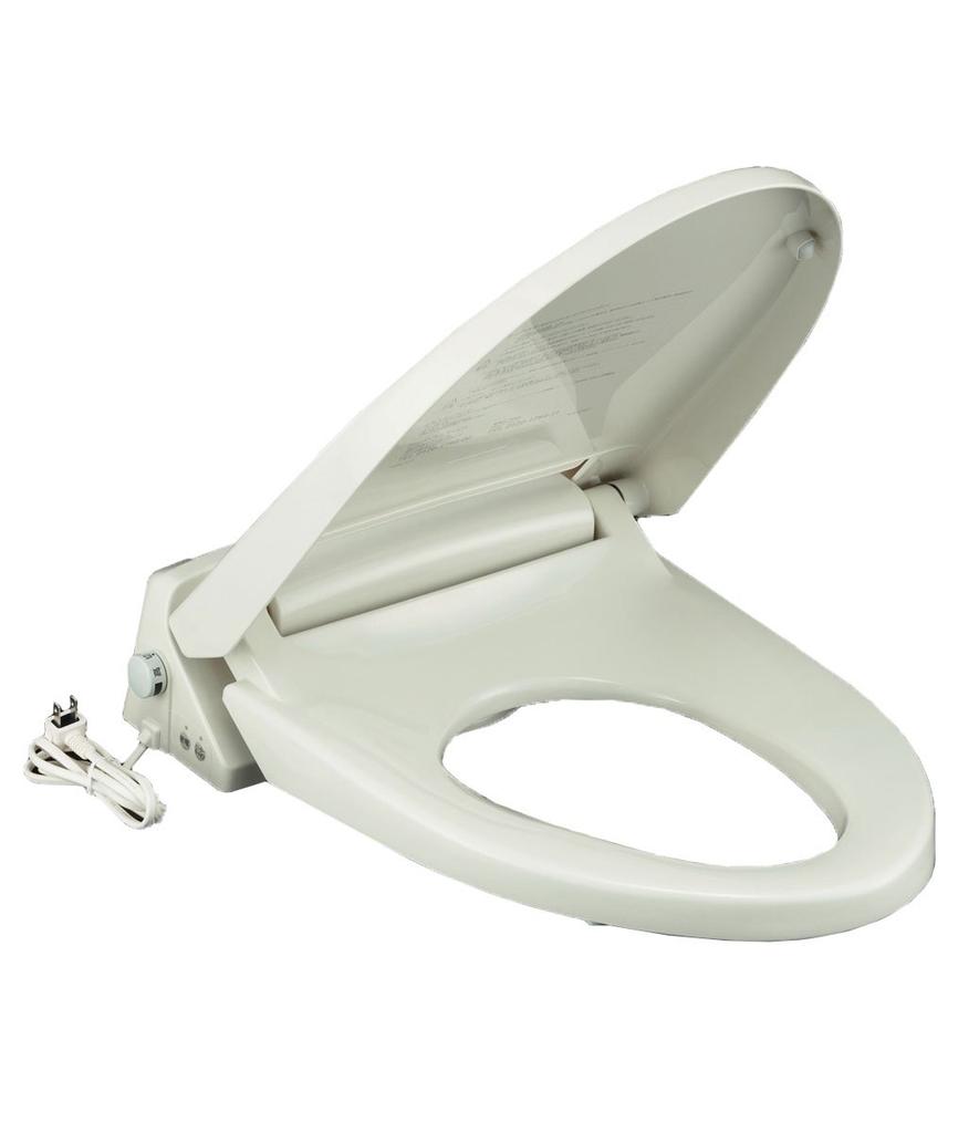 Capac de toaletă încălzit dezodorizant LIXIL INAX cu mecanism de încetinire, fixare cu șurub de întărire (Standard) CF-21ASJ-K/BN8 (Culoare albă)