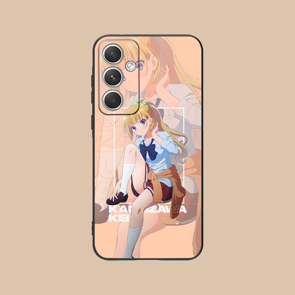 Classroom Elite Karuizawa Kei Phone Case for Samsung Galaxy S25 S24 S23 S22 S21 S20 Note20 Plus FE Ultra Colour Printing Pretty