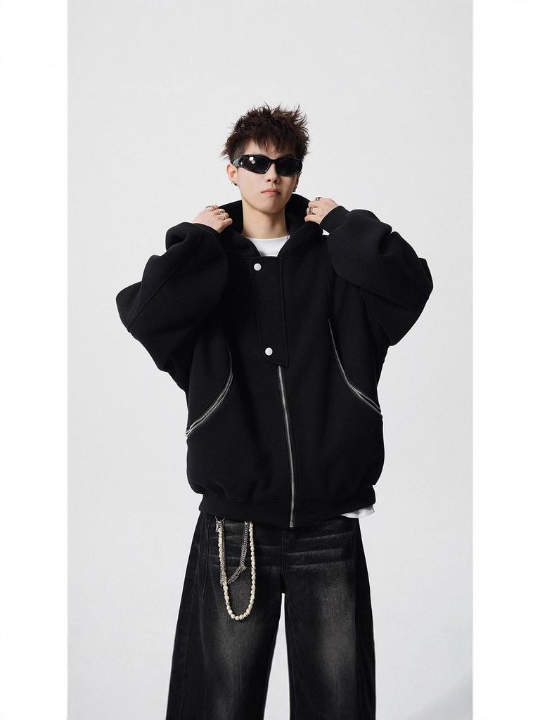 Herbst Trendiges Unisex Kapuzensweatshirt - Streetwear Cooler Fauler Stil