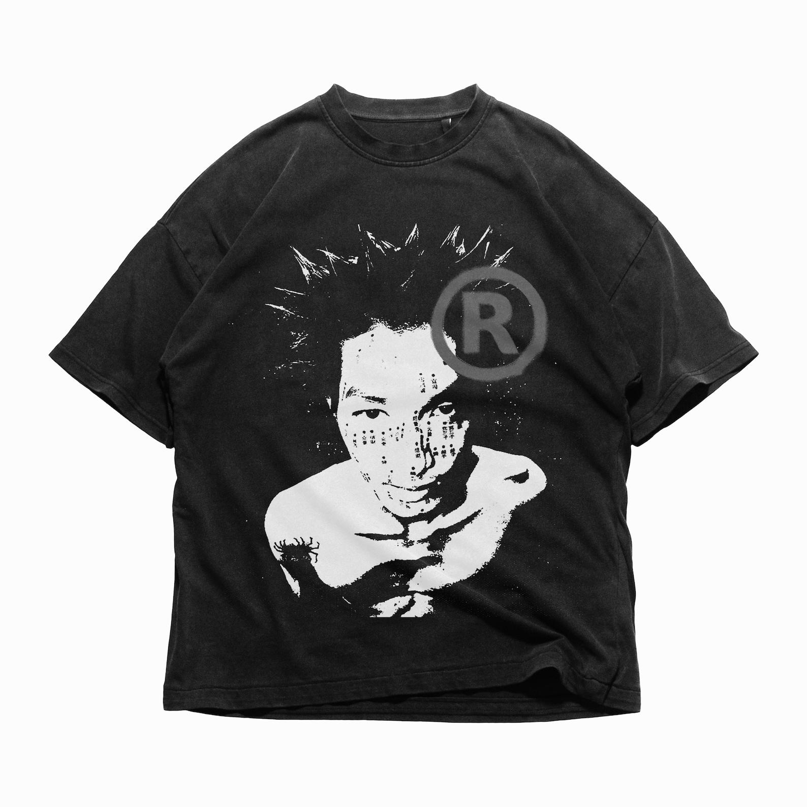 Графичная футболка в стиле Y2K Grunge, Свободная уличная рубашка, Гриллзы, Уличная графическая футболка, Премиум графическая футболка, Футболка Misfit, Хип-хоп футболка L