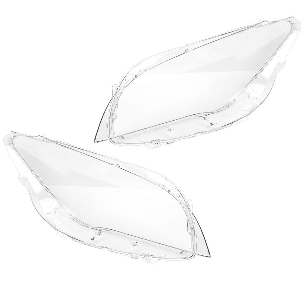 1 par Strålkastarglaslock ABS Klart Strålkastarglaslock Skal för F01 F02 740i 740Li 750i 750Li 760i 760Li