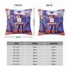 Chainsaw Man Reze Pillowcase Polyester Cushion Cover Decor Anime Bombs Devil Pillow Case Cover Chair Zipper 18'