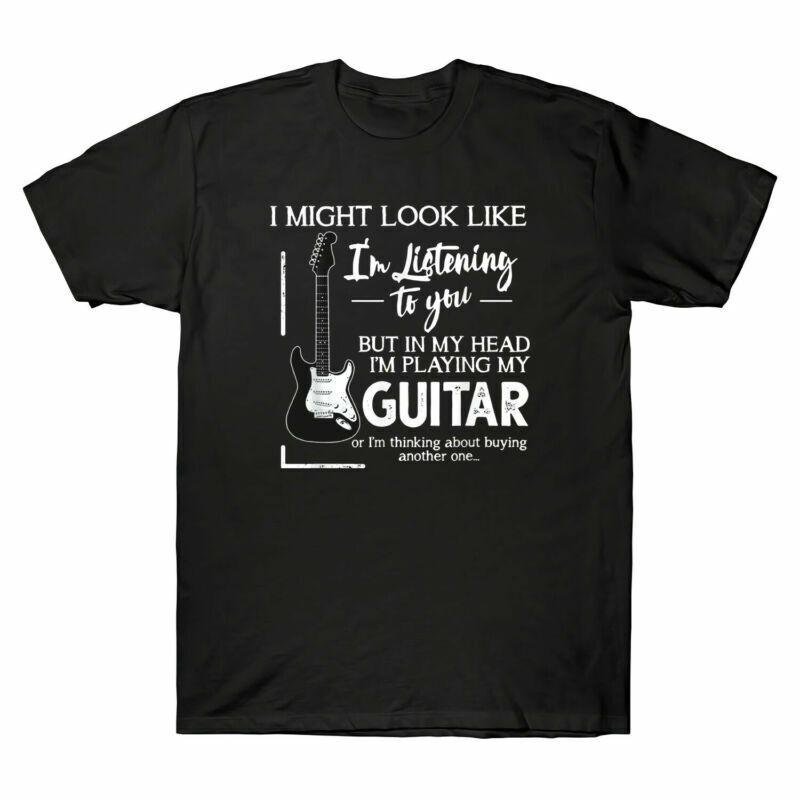 Guitar You Playing Head To Im Listening Like Unisexs Look My In Im But Tshirt S