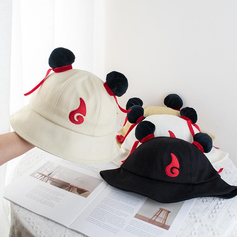 Cute Round Head Design For Men And Women Meatball Shaped Fisherman Hat For Summer Outdoor Leisure And Sun Shading