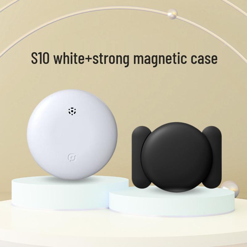 Round Bluetooth GPS Tracker for Keys, Wallets, Children, and Elderly - Anti-loss Device & Remote Finder