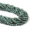 Fynchenite Natural Stone Gems Beads Faceted 2mm 3mm 4mm Round Loose Spacer Beads for Jewelry Making Diy Bracelet Accessories
