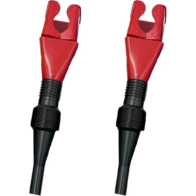 Flexible Car Fuel Funnel, Retractable Plastic Automotive Oil Exchange Funnels, Foldable Clasp Gasoline Funnels, Universal Draining Tool For Cars And
