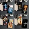 Cover for Motorola Moto Edge 50 30 One Fusion 40 neo Ultra Pro 20 Lite G50 G85 G84 E15 E14 Phone Case God Jesus Judah Cross
