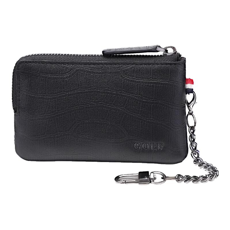 

GOLF Genuine Leather Zipper Key Case